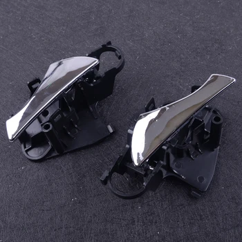 

Car Styling Plastic 2pcs Front Left Right Side Interior Door Handle 96296168 96296169 Fit For Daewoo Nubira 1999 2000 2001 2002