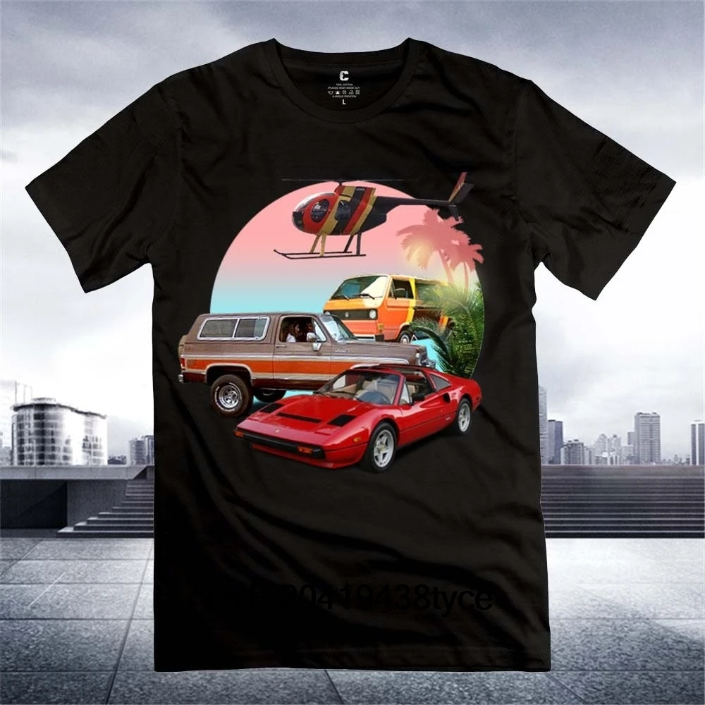 

Magnum Pi Hawaiian Sunset Men's T-Shirt