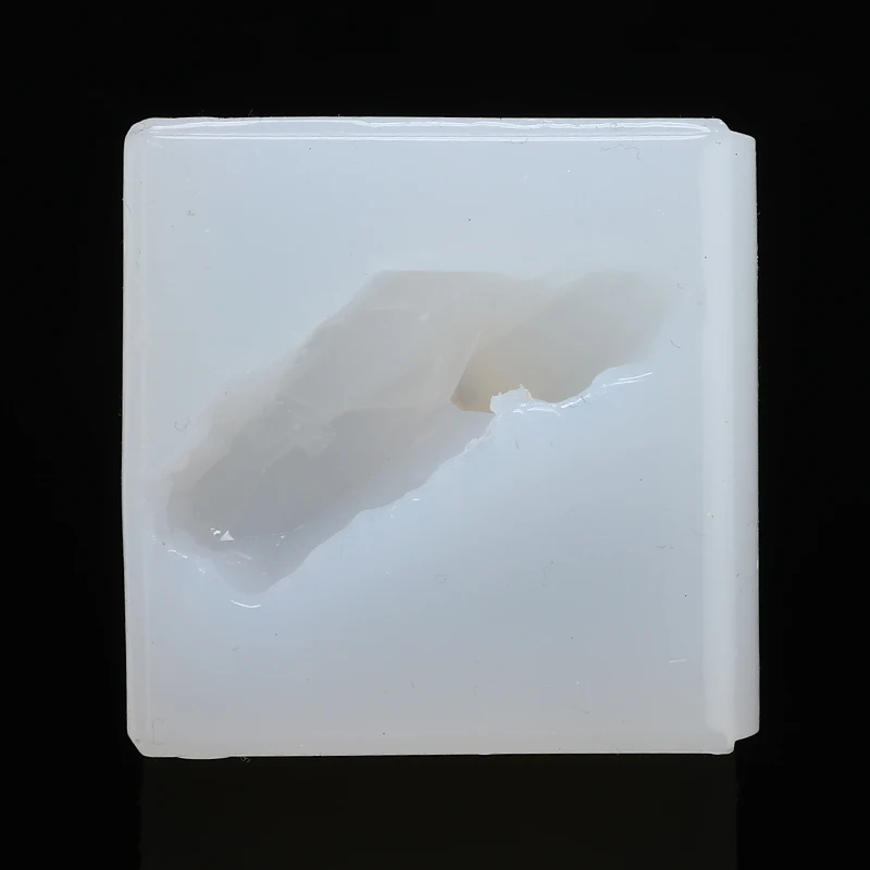 УФ Смола сушеный цветок силиконовые формы имитация камня 3D кристалл кулон полимерная форма для DIY ювелирных изделий декоративное ремесло