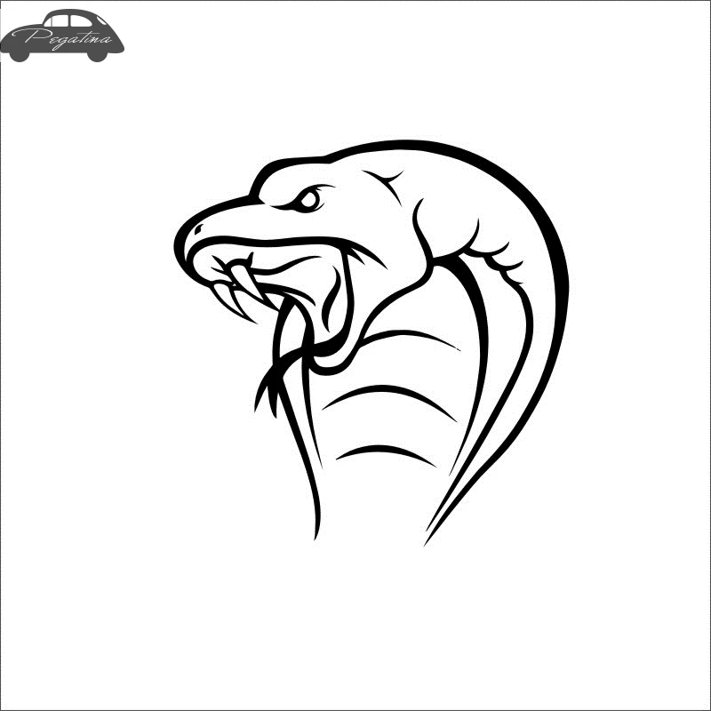 Snake Decal Cobra Car Sticker Car Posters Vinyl Wall Decals Pegatina Quadro Parede Decor Mural Wild Animal Sticker 719