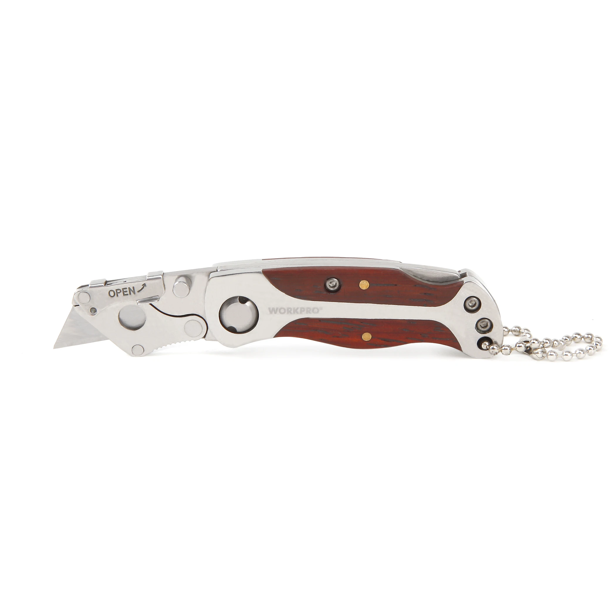 

WORKPRO Portable KeyChain Knife Mini Folding Knife Camping Key Ring Knife