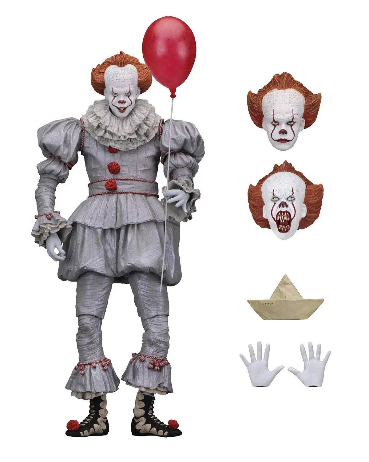

Neca Original Stephen King's It Scale Action Figure-Ultimate Pennywise Toy Figure