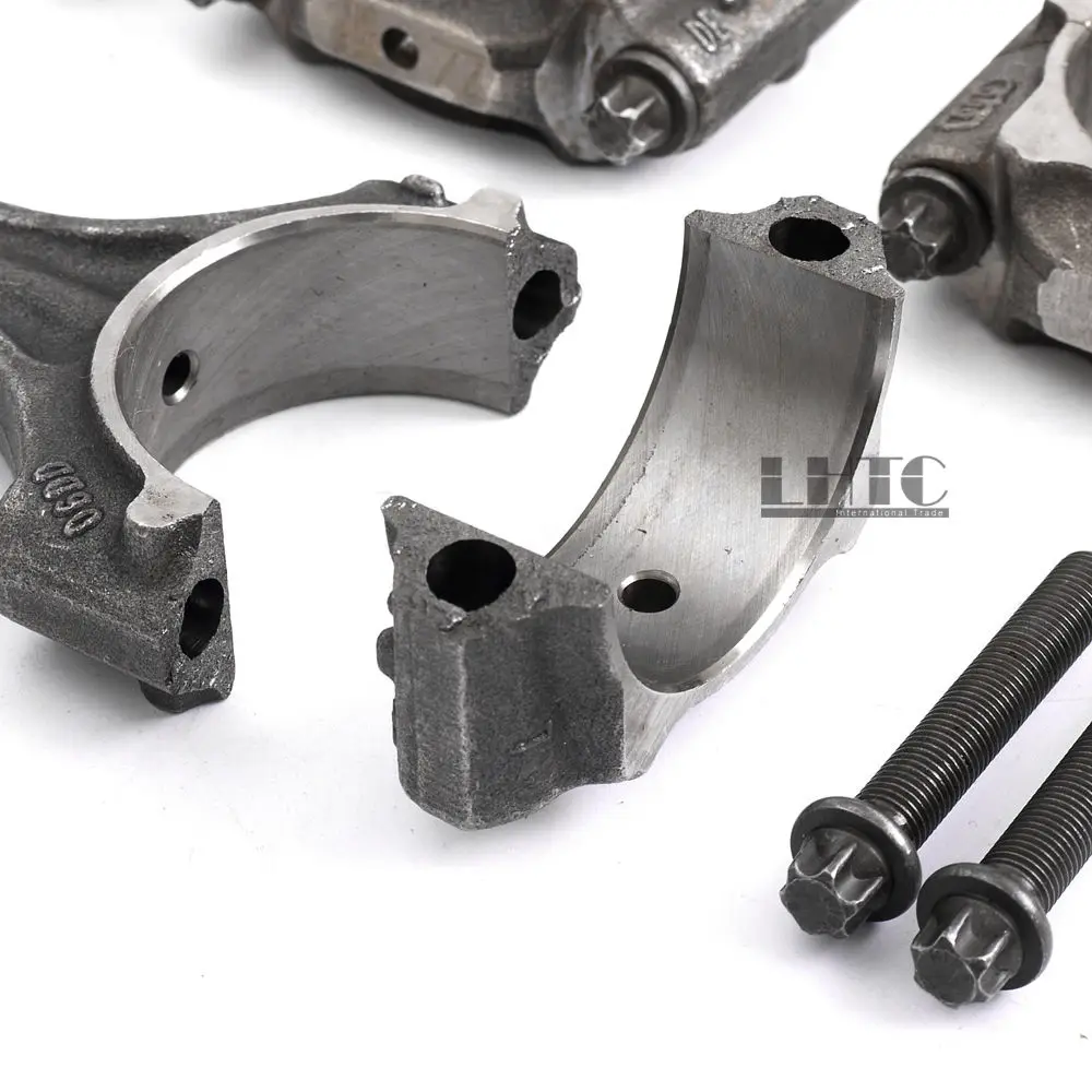 4x OE коленчатый вал соединитель шатун для VW AUDI 2 0 TFSI EA113 AXX BGB BPY BPG BPJ BYK BWA BWT BUL|Поршни