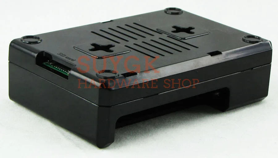 Черный Raspberry PI 3 Model B+ плюс Чехол Корпус ABS пластиковая коробка для Raspberry PI 2, PI3 Модель B, PI 3B