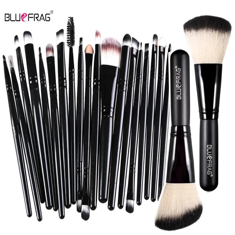 BLUEFRAG Brochas Maquillaje Makeup Brushes Set Lip Powder Blusher Foundation Eye Kit Tools Pincel Maquiagem 22pcs|pincel maquiagem|makeup brush