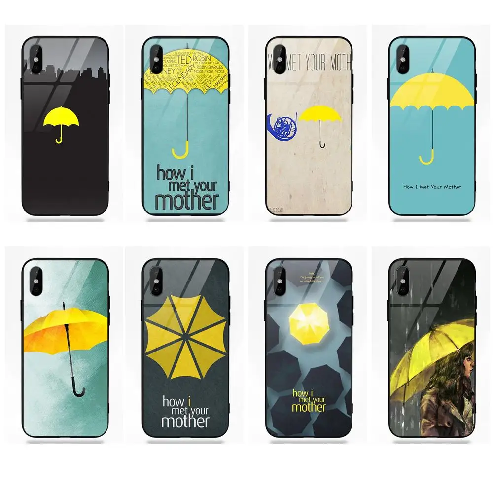 Vvcqod Yellow Umbrella How I Met Your Mother For Apple iPhone 5 5C 5S SE 6 6S 7 8 Plus X XS Max XR | Мобильные телефоны и