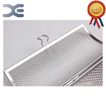 

Oven Parts 14X23cm Stainless Steel 430 Cage Electric Oven Universal 360 Rotating Roast Air Fryer Multi Function Cage