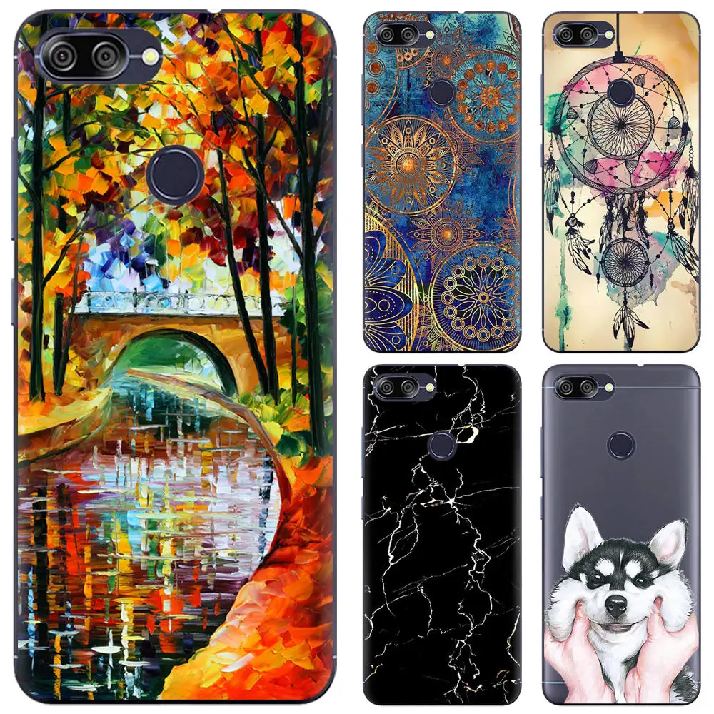 Phone Case For Asus Zenfone Max Plus (M1) / ZB570TL 5.7-inch Cute Cartoon High Quality Painted TPU Soft |