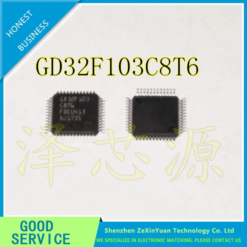 

10PCS/LOT GD32F103C8T6 STM32F103C8T6 LQFP48