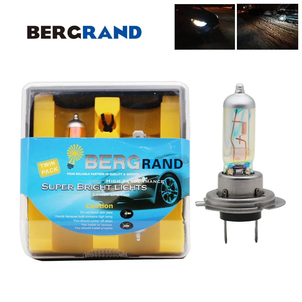 2 шт. галогенные Автомобильные фары 12 В 55 Вт 3700 3800 к|bulbs for car|h7 55wauto lamp |