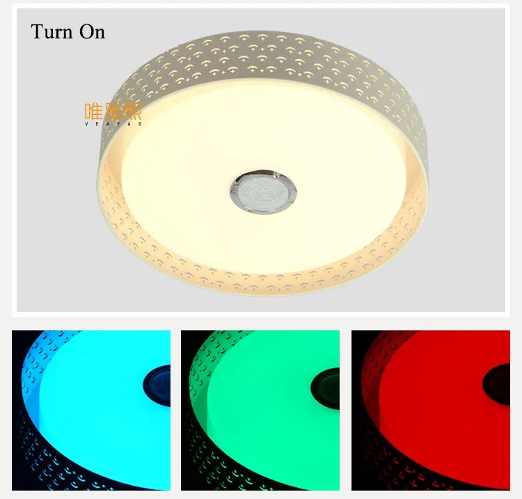 bluetooth music led ceiling lamps YH-623  (18)_A