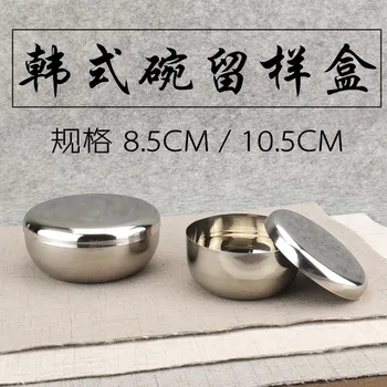 

Stainless steel thickened Korean cap steamed rice single layer rice kimgee steamed sample box bowl