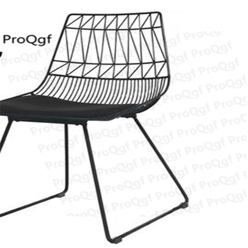 ProQgf 1 шт. набор стальных стульев для кофейного магазина