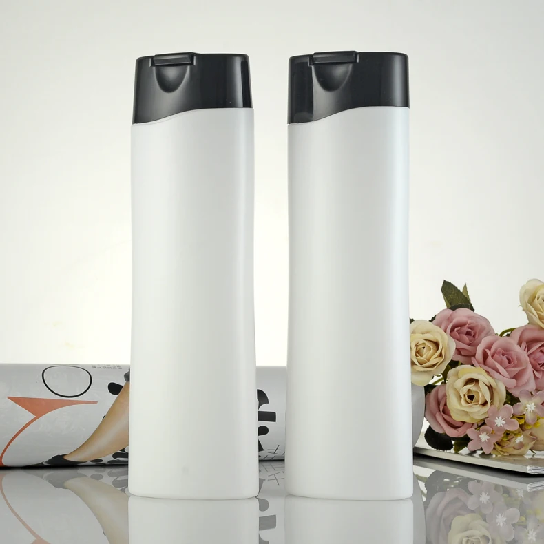 500 ml White Plastic Daily Package Bottle for Shampoo Shower Gel Hair