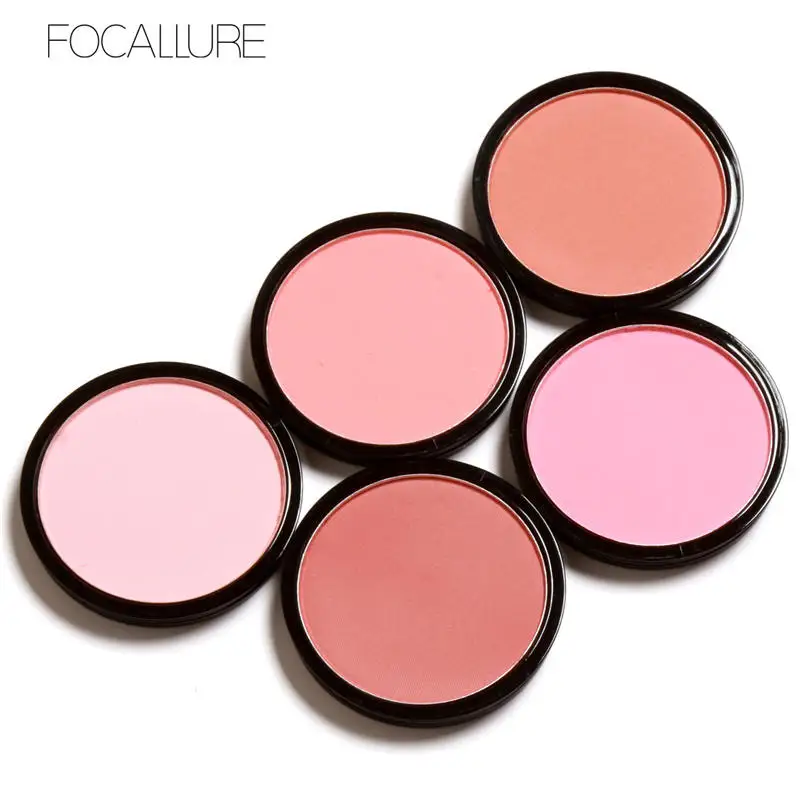 

Focallure Brand Blush Single Palette Red Pink Cheek Pigment Easy to Wear Matte Powder Blush Makeup Shimmer Maquiagem