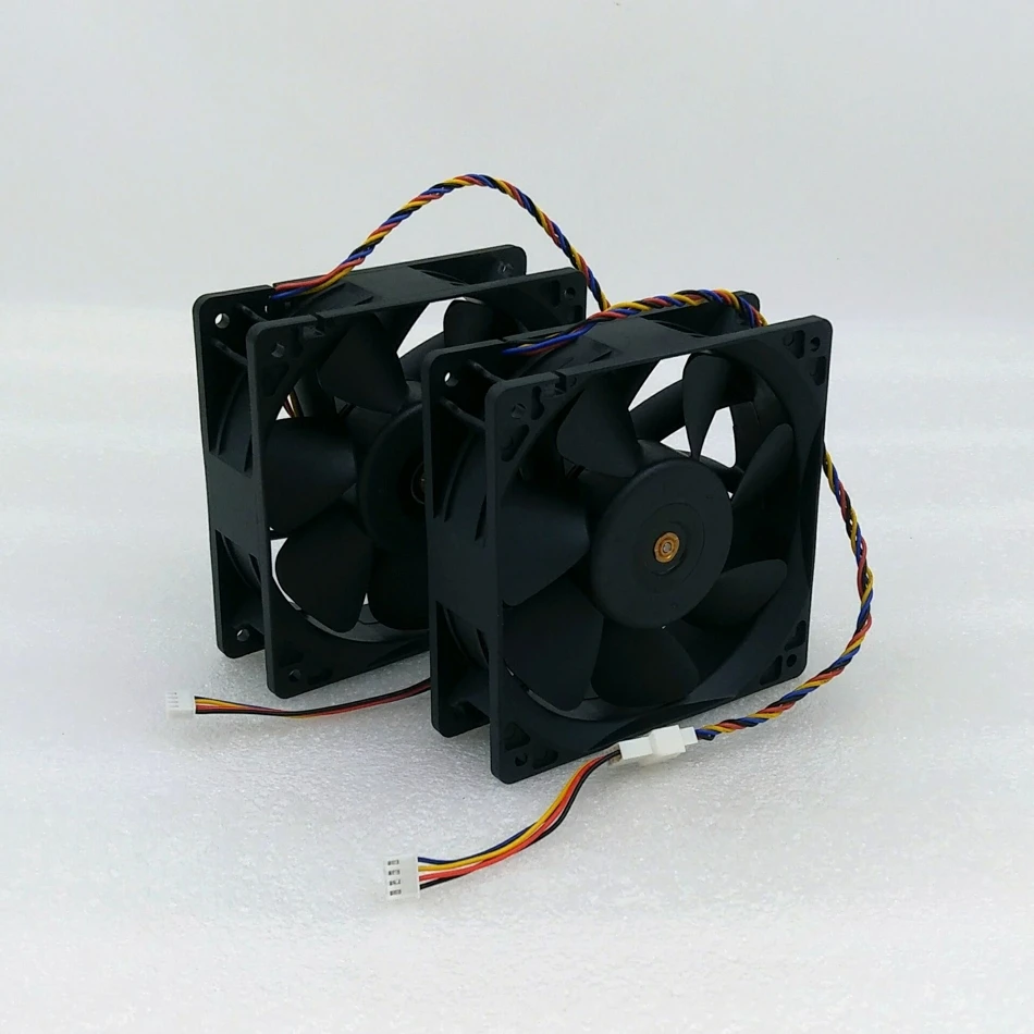 

Bitcoin BTC BCH Asic Miner Fan ，6000 RPM Cooling Fan For Bitmain Antminer S9 S9k T9 Z11 Z9 Baikal X10 G28 Innosilicon A9 Ebit E9