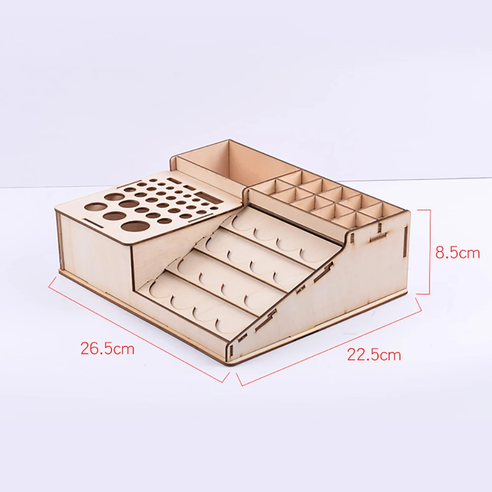 Деревянная пигментная бутылка для краски стойка Органайзер хранилище подставка держатель ремесла Инструменты Новое поступление