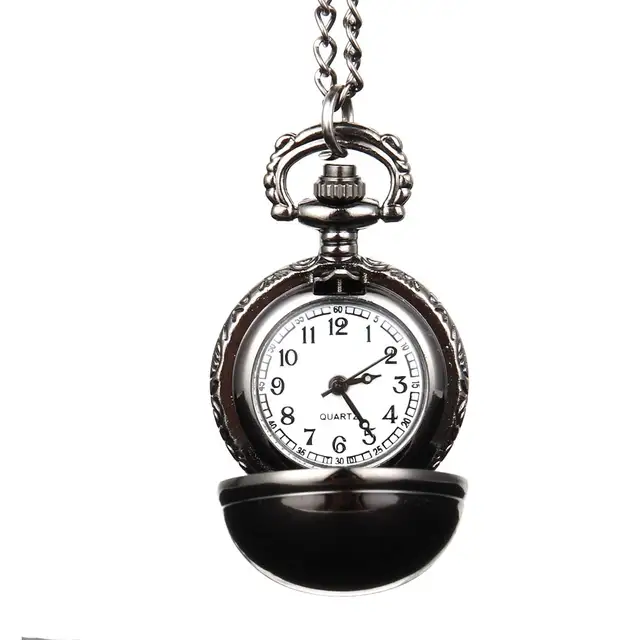 Elegant Snitch Quartz Fob Pocket Watch With Sweater Necklace Chain Jewelry Gifts Elegant Snitch Quartz Fob Pocket Watch With Sweater Necklace Chain Jewelry Gifts