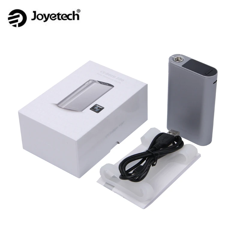 

Original Joyetech CUBOID 200 with OLED display VT/VW/TCR Modes CUBOID 200w Box Mod Electronic Cigarette New