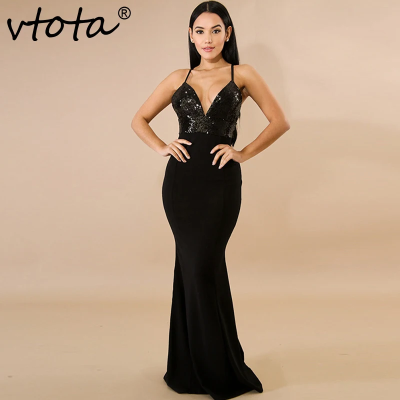 VTOTA Вечеринка платье 2018 Клубные пикантные v образным вырезом с открытыми плечами