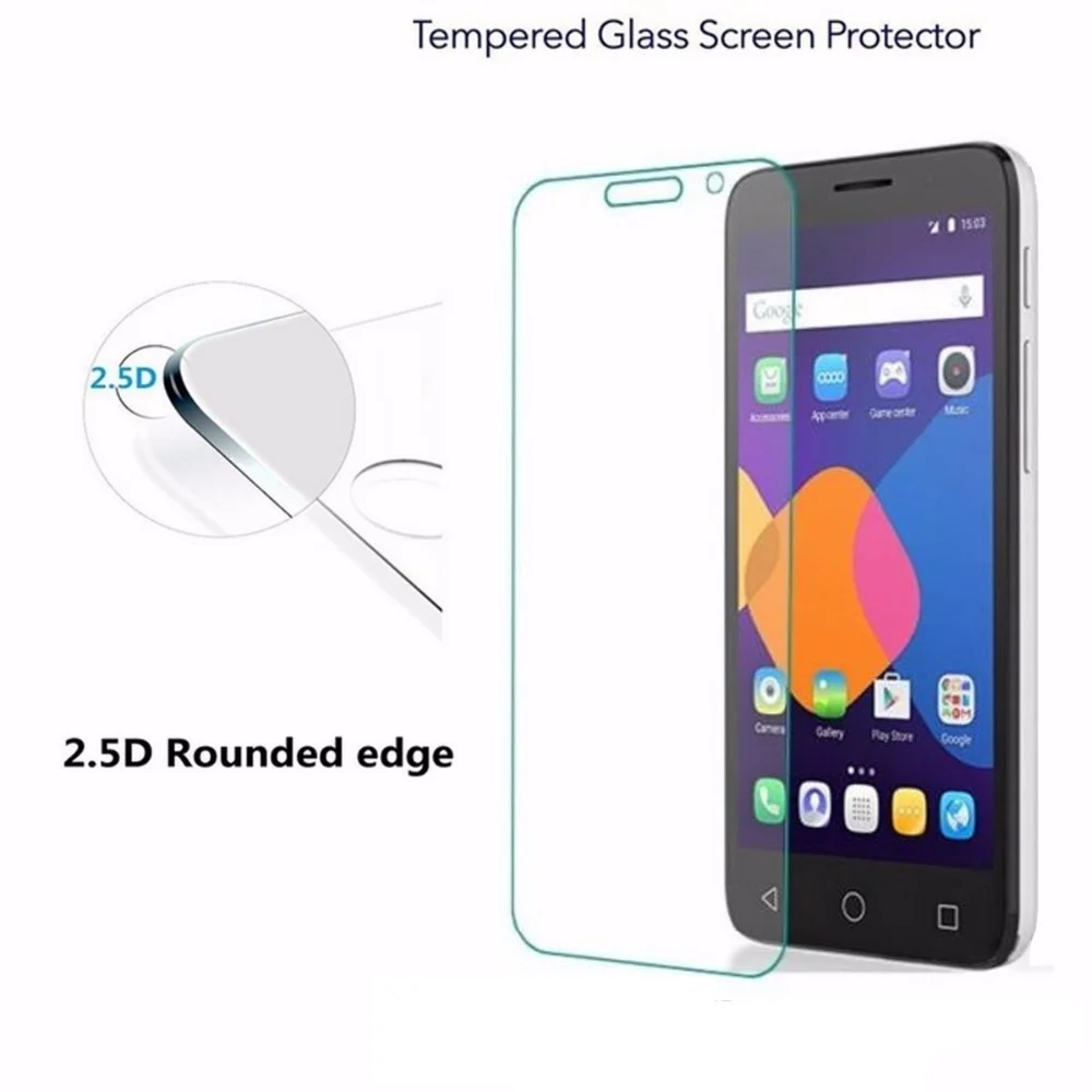 

Tempered Glass For Alcatel One Touch C3 C5 C7 C9 M5 iDol3 Pixi3 Pixi4 POP2 Pop3 Pop 4 4s plus IDol 2 Screen Protector Film Case
