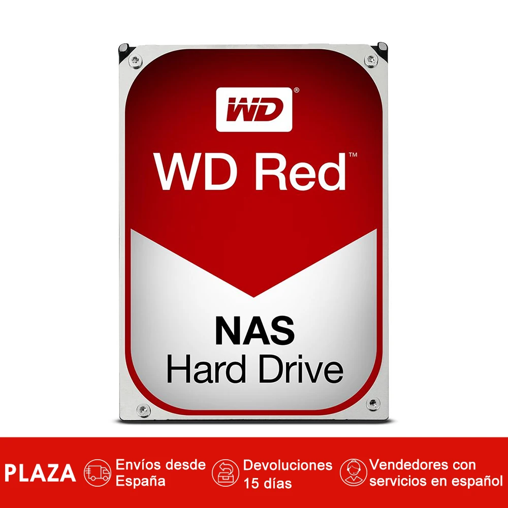 Western Digital 10 ТБ RED Pro 256 Мб, 3,5 ", 10000 ГБ, 7200 об/мин, Serial ATA III, 256 Мб, Unidad de disco duro