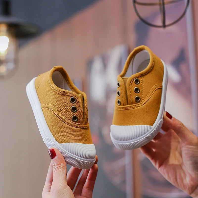 2019 الأطفال أحذية للأولاد الفتيات رياضية الاطفال لينة أسفل عدم الانزلاق حذاء قماش طفل رضيع فتاة رياضية