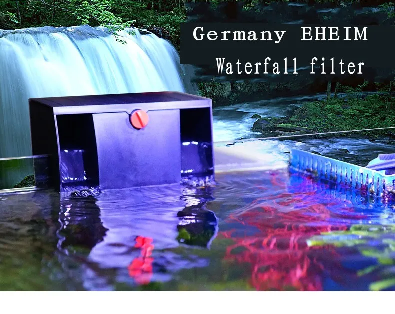 

Germany 2042 EHEIM free hanging external wall-mounted audio-visual waterfall filter for fish tank Easy to install and operate