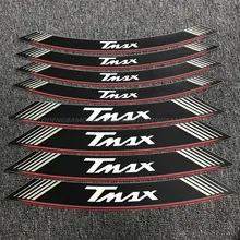 Для Yamaha T-MAX530 T-MAX500 TMAX 530 500 Мотоцикл обода полосы наклейки на колеса наклейки