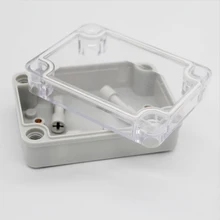 Project Waterproof PC Transparent Cover ABS Body box IP66 Terminal Box Plastic Distribution Enclosure 80*110*45mm DS-AT-0811-S most popular waterproof enclosure portable distribution box electrical boxes power distribution box sp at 302016