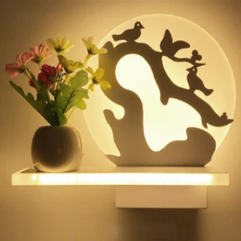 

Chic acrylic wall lights for home loft home lighting luminaria led wall lamp bedroom wall light contemporary wall lamps outdoor