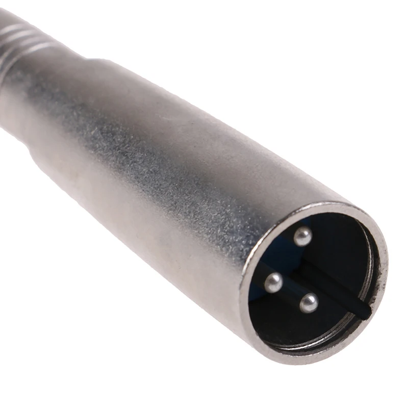 Высокое качество MIC 3 Pin XLR штекер на 1/4 дюйма 6 35 мм моно гнездо Аудио кабель Mic