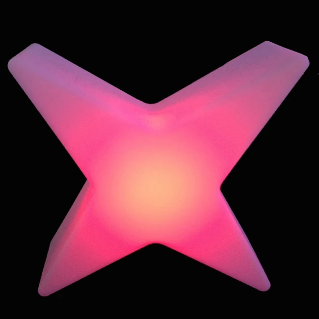Горячая L45* W45* H12cm декоративный светодиодный свет звезды Рождественская звезда светодиодный свет съемки звезда 1 шт