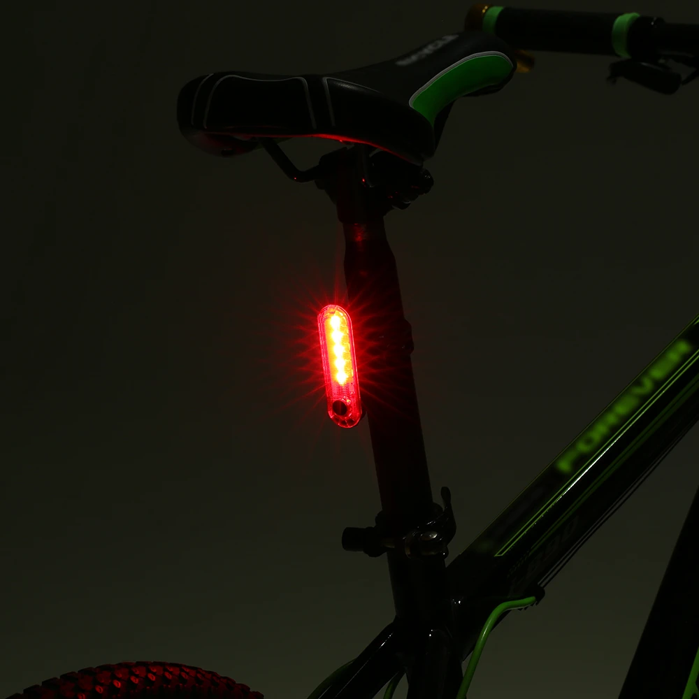 Велосипедный задний светильник, водонепроницаемый, 50 люмен, перезаряжаемый светодиодный светильник для велосипеда, 4 режима вспышки, безопасность, Предупреждение льный задний фонарь для MTB велосипеда