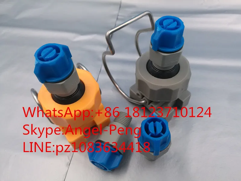 Plastic water flat fan vee jet PCB spray nozzle,1/4 plastic dismantling nozzle,bspt quick