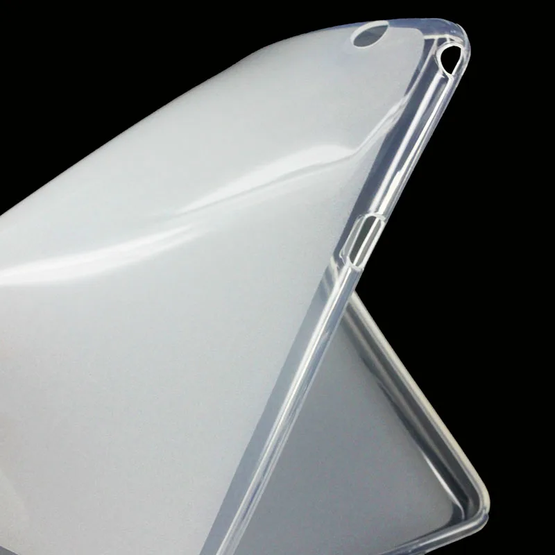Paulo-KTG1097_2_ Pudding Anti Skid Soft Silicone TPU Protection Case for for Huawei MediaPad T3 10 9.6 inch