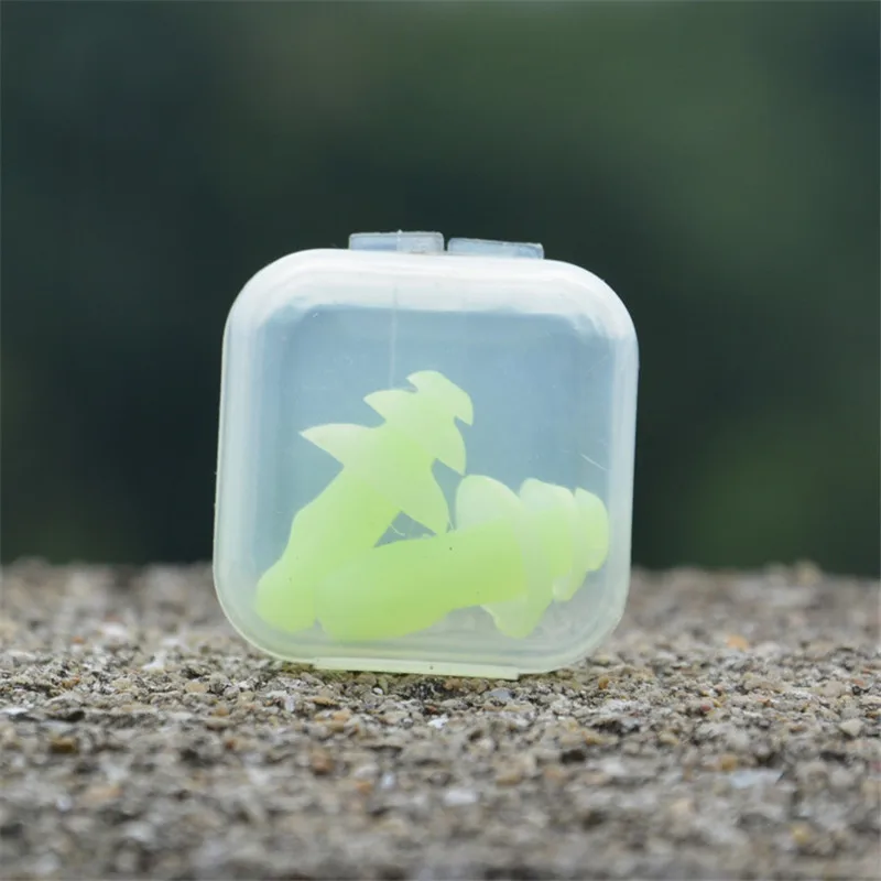 Adult Swim Ear Plug Soft Silicone Mushroom shape Swimming Ear Plugs Water Swim Sports Adult Ear Plugs