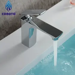 Coroto кран горячей и холодной воды Одной ручкой на бортике Ванная комната смесителя Нежный высокое качество lavabos 8501