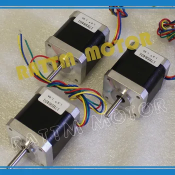

3pcs NEMA17 78 Oz-in CNC stepper motor stepping motor/1.8A