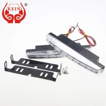 KEIN Auto car 8 LED DRL Daytime Running Light Head Universal Waterproof Day Lights Running Head