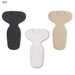 KLV 2 шт Мягкая Т-образная силиконовая Подушечка для обуви защитная обувь вставка ортопедические стельки подставка для ног поддержка