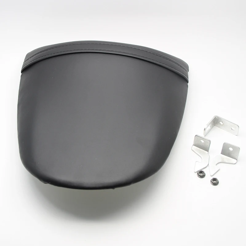 Motorcycle Leather Rear Pillion Cushion Passenger Seat For KAWASAKI