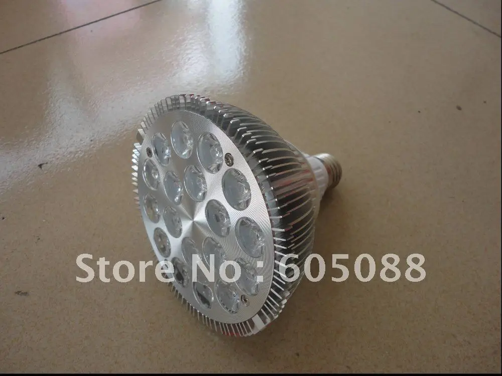 

E27 18x1w Par38 high power led spot bulb lamp AC85-265V aluminium body 2250lm white color 40pcs/Lot wholesales DHL free shipping