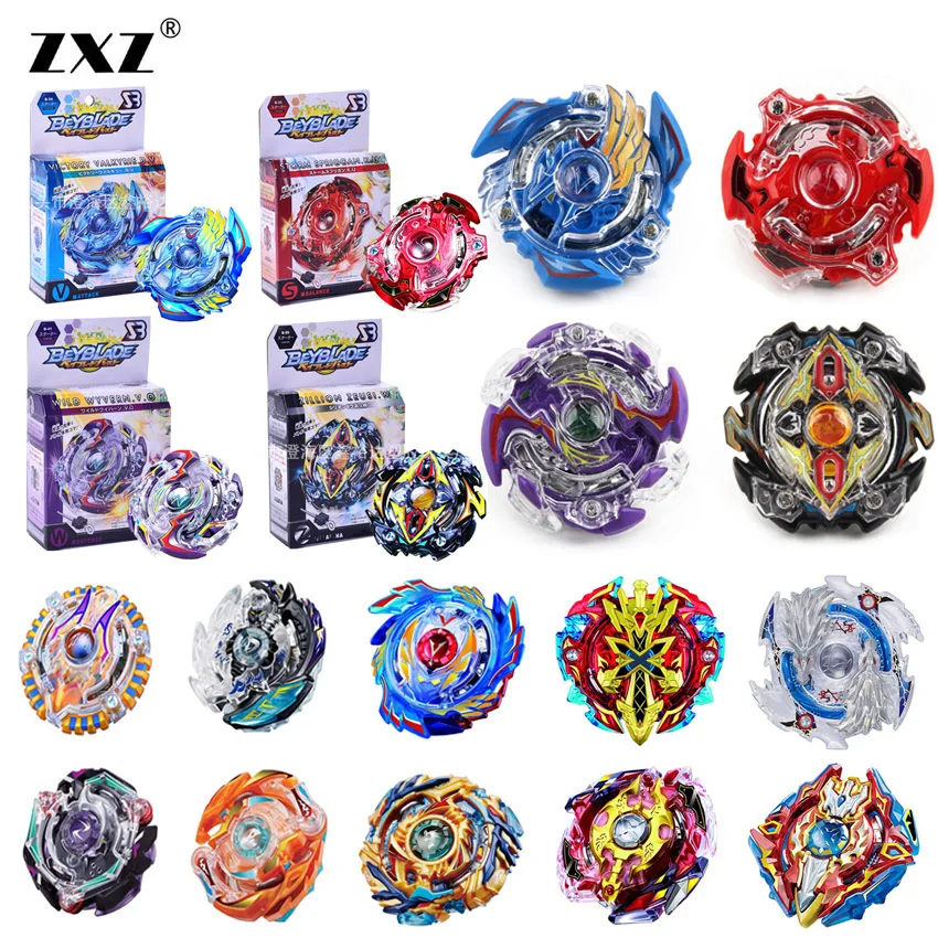 Топ Beyblade оригинальный пакет с launcher Starter Xeno Excalibur. м. Я Starter мильонов Zeus I.W B-48 B-92 B86 B79 beyblade игрушки