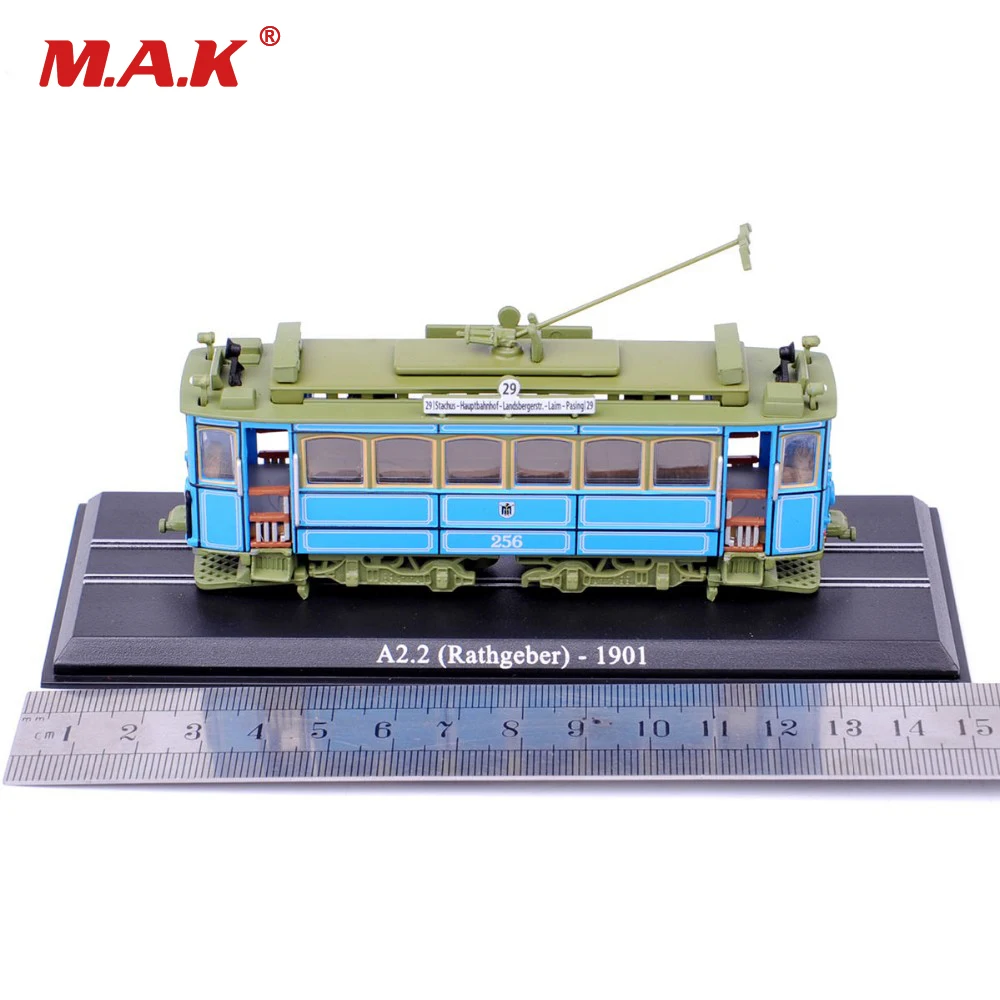Günstige Kinder Spielzeug 1: 87 Skala Zug Bus Modell Spielzeug A2.2 (Rathgeber)  1901 straßenbahn Diecast Trolley Modell Sammlung Dicast Spielzeug