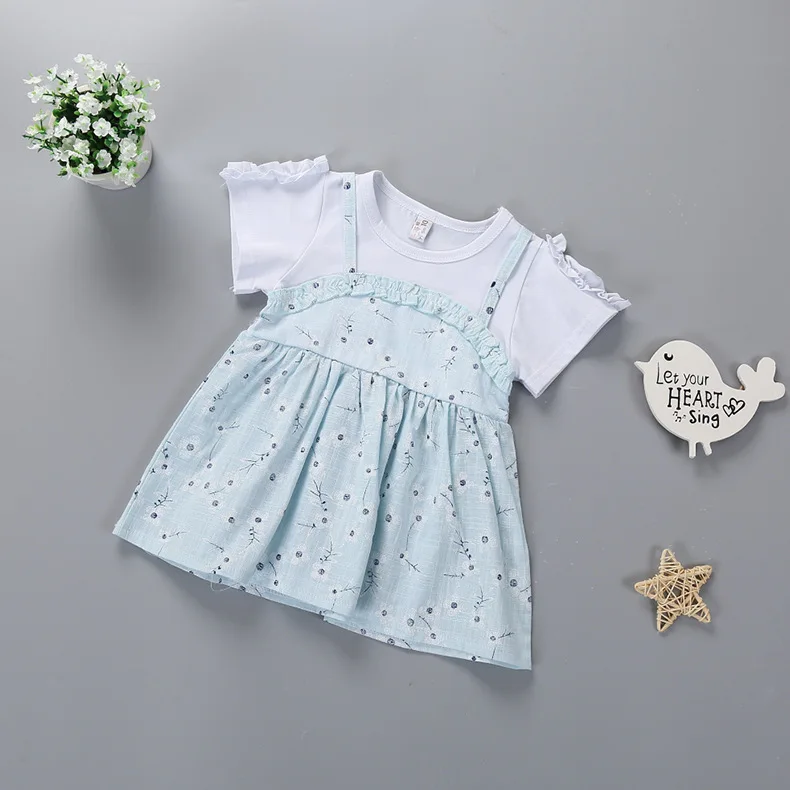 cotton baby girls dress sleeveless summer 2019 (9)