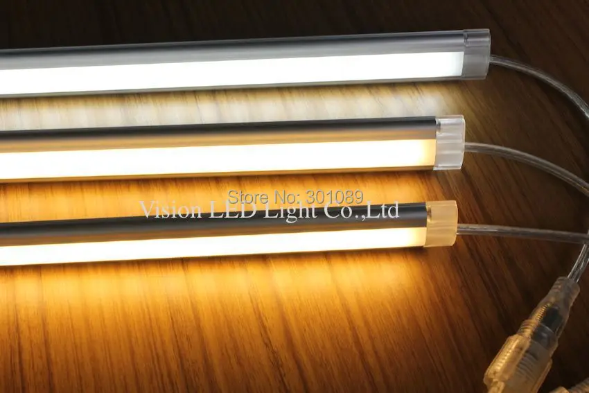 Алюминиевый светодиодный светильник длина 512 мм 36 шт. 2835 smd led 7 2 Вт прозрачная