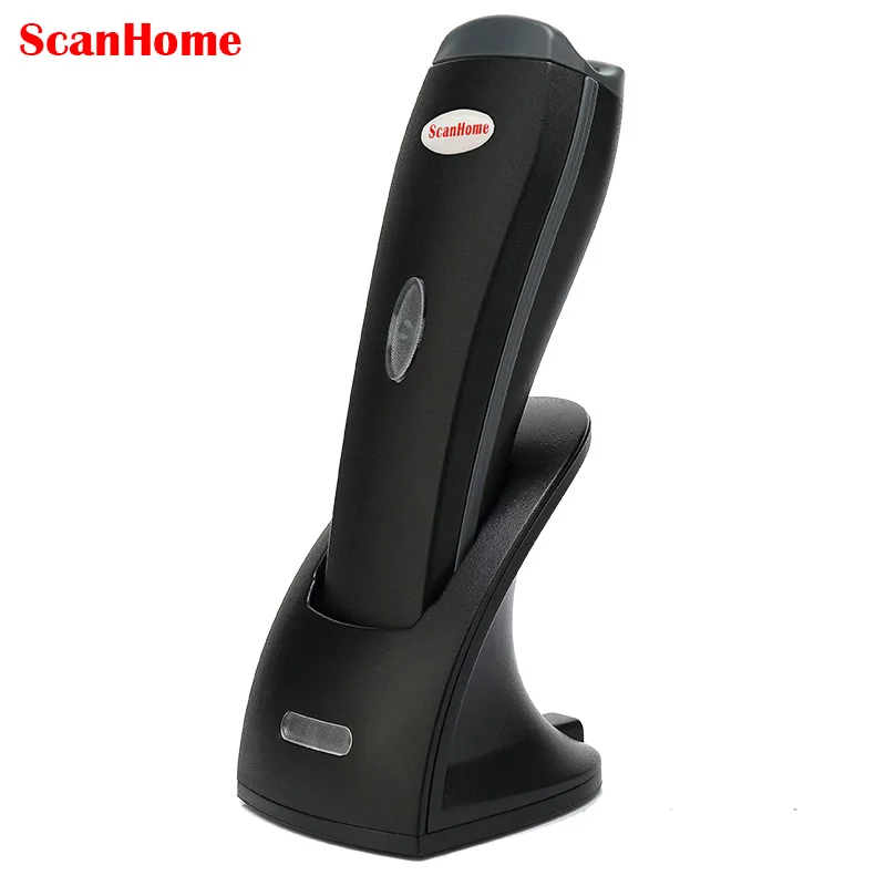 

ScanHome SH-7200W wireless 1D laser scanner wireless red light scanning code gun logistics express barcode gun with base