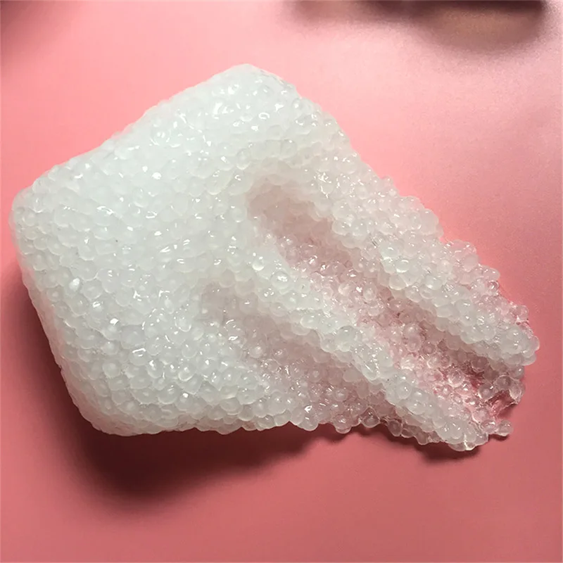 250 г DIY LLDPE пластиковые рисовые бусинки, плавающие на воде, жемчужные нити, пластиковые гранулы, научная экспериментальная реагент, частицы