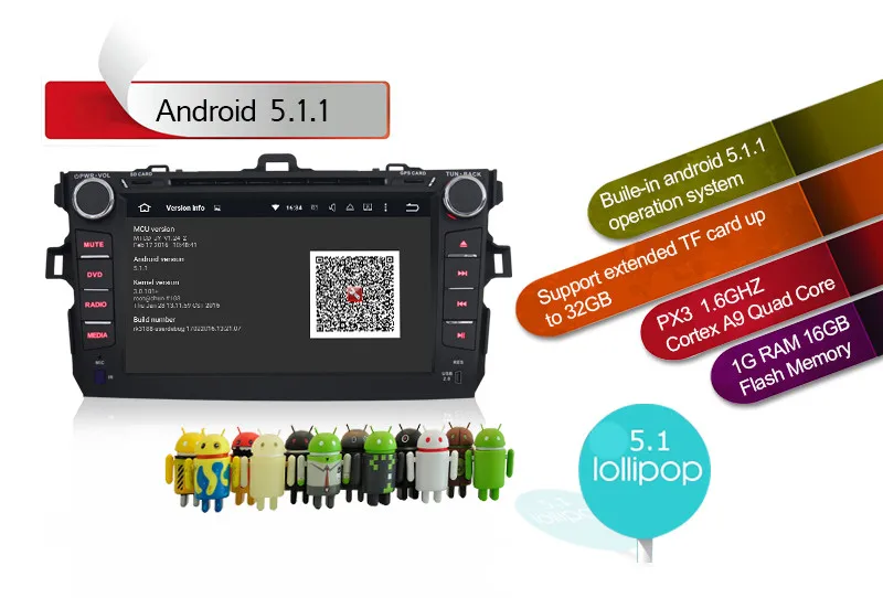 Cheap Quad Core 1024*600 HD Double 2 Din Android 5.1.1 Car GPS Navigation For Toyota Corolla Car DVD Player car Radio Head Unit+mic 1 Cheap Quad Core 1024*600 HD Double 2 Din Android 5.1.1 Car GPS Navigation For Toyota Corolla Car DVD Player car Radio Head Unit+mic 1